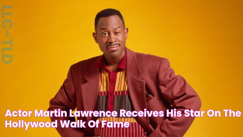 Actor Martin Lawrence Receives His Star on the Hollywood Walk of Fame