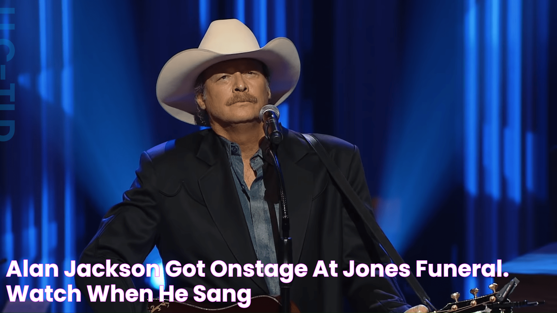 Alan Jackson Got Onstage At Jones’ Funeral. Watch When He Sang