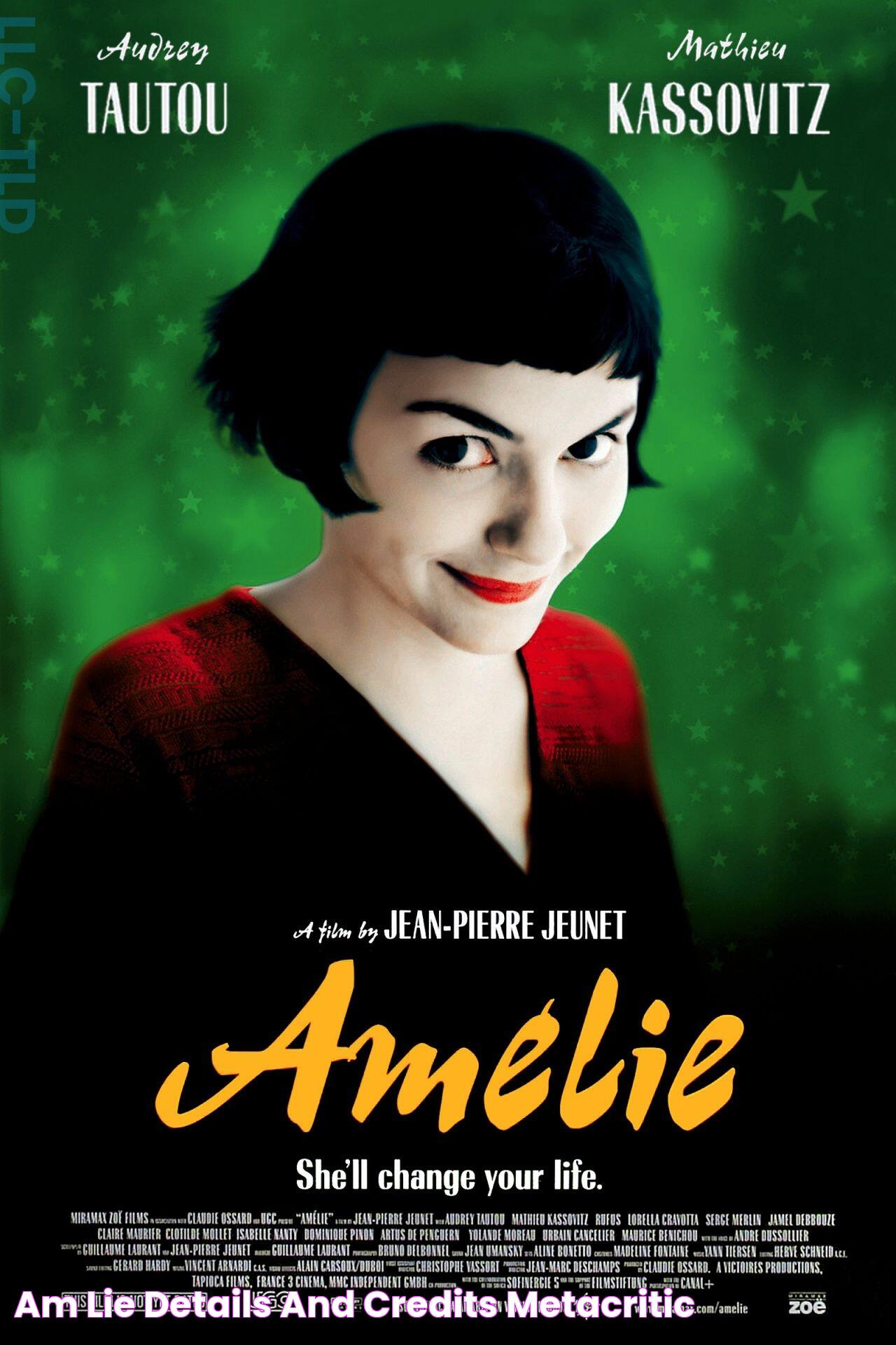 Amélie Details and Credits Metacritic