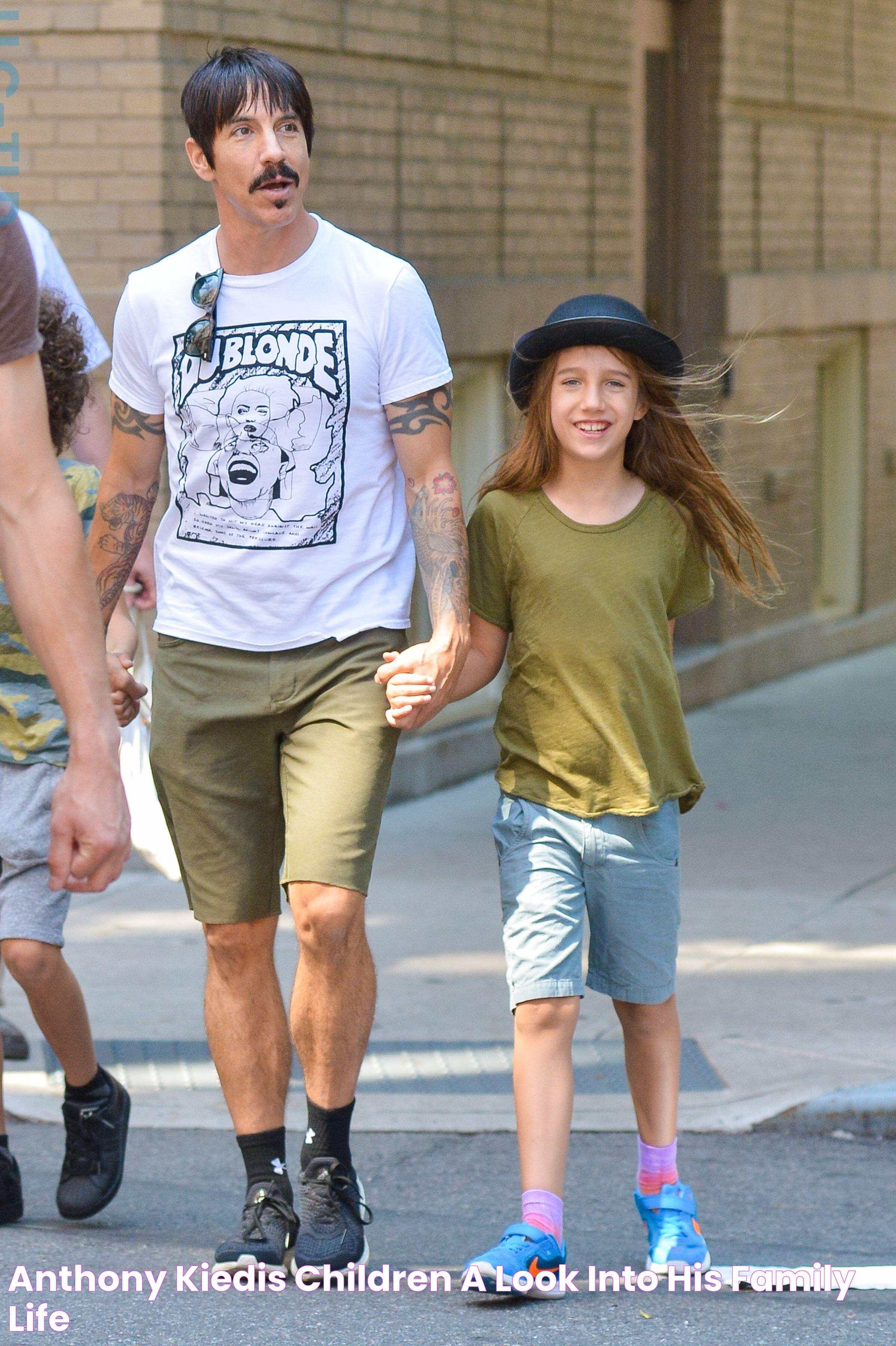 Anthony Kiedis' Children A Look Into His Family Life