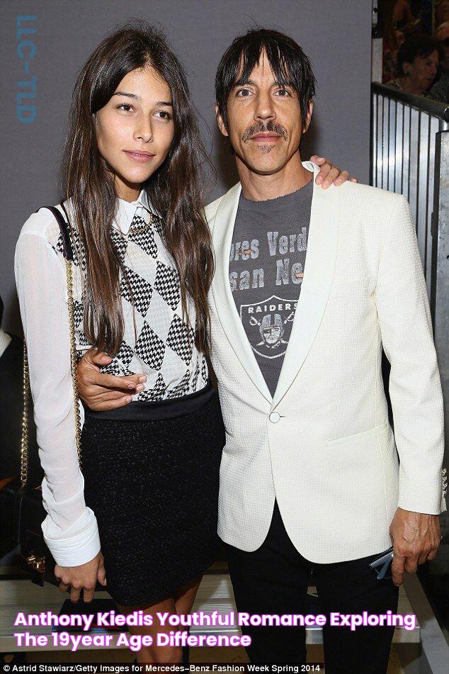 Anthony Kiedis' Youthful Romance Exploring The 19Year Age Difference