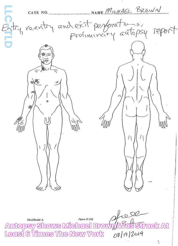 Autopsy Shows Michael Brown Was Struck at Least 6 Times The New York