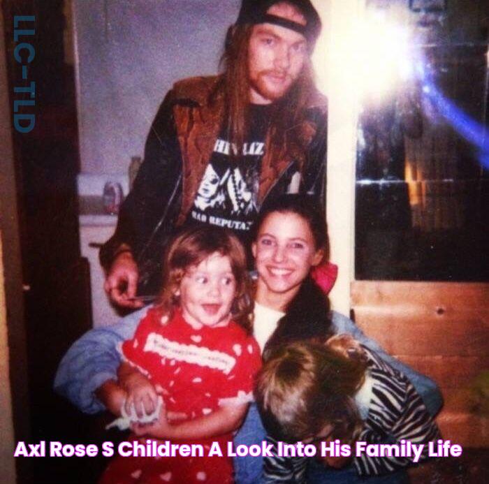 Axl Rose's Children A Look Into His Family Life