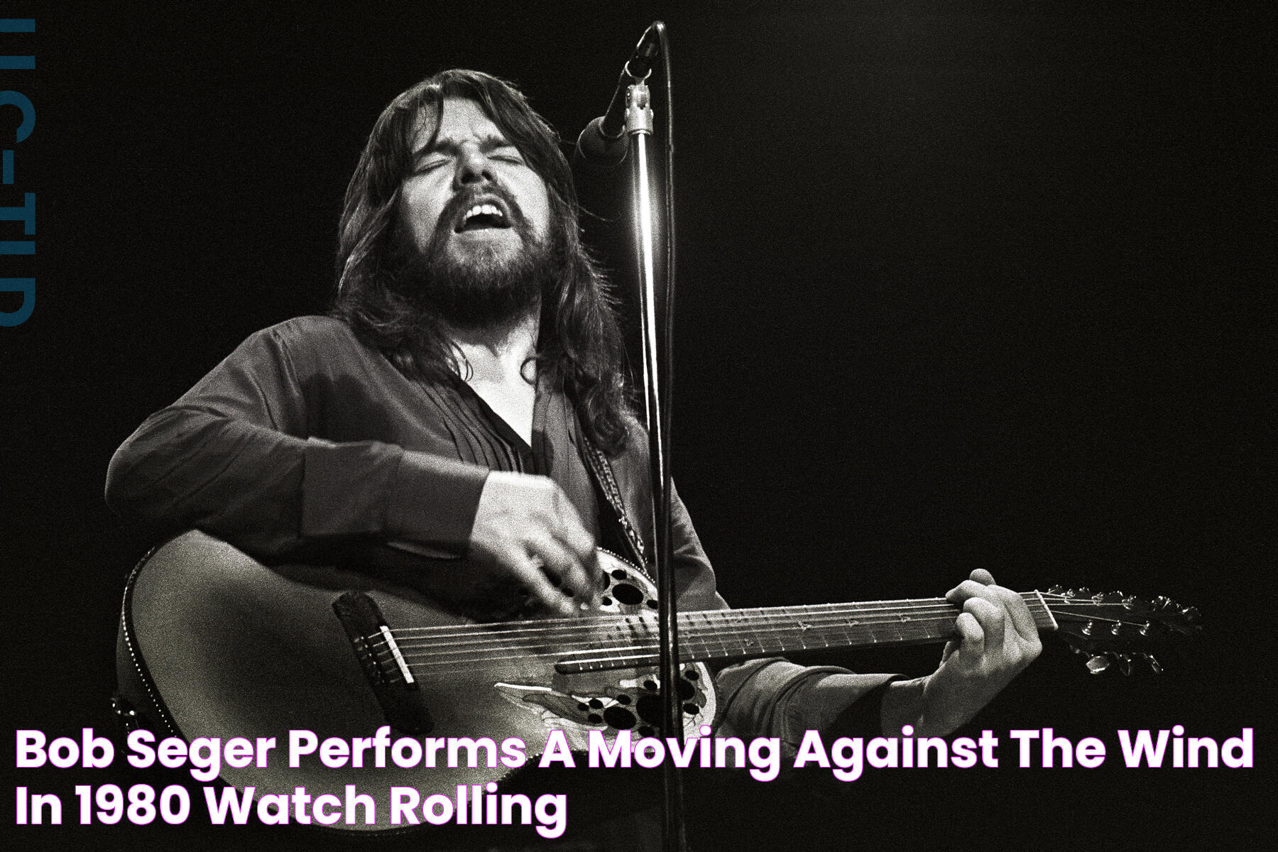 Bob Seger Performs a Moving 'Against The Wind' in 1980 Watch Rolling