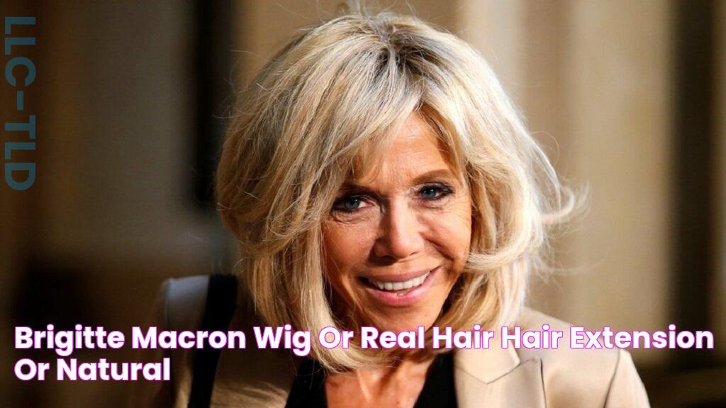 Brigitte Macron Wig Or Real Hair, Hair Extension Or Natural