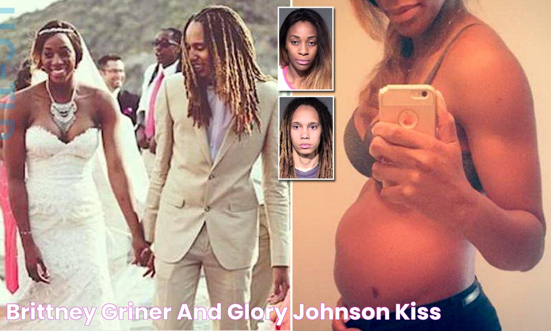 Brittney Griner And Glory Johnson Kiss