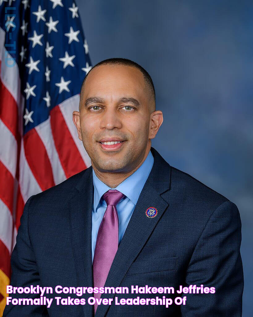 Brooklyn Congressman Hakeem Jeffries formally takes over leadership of