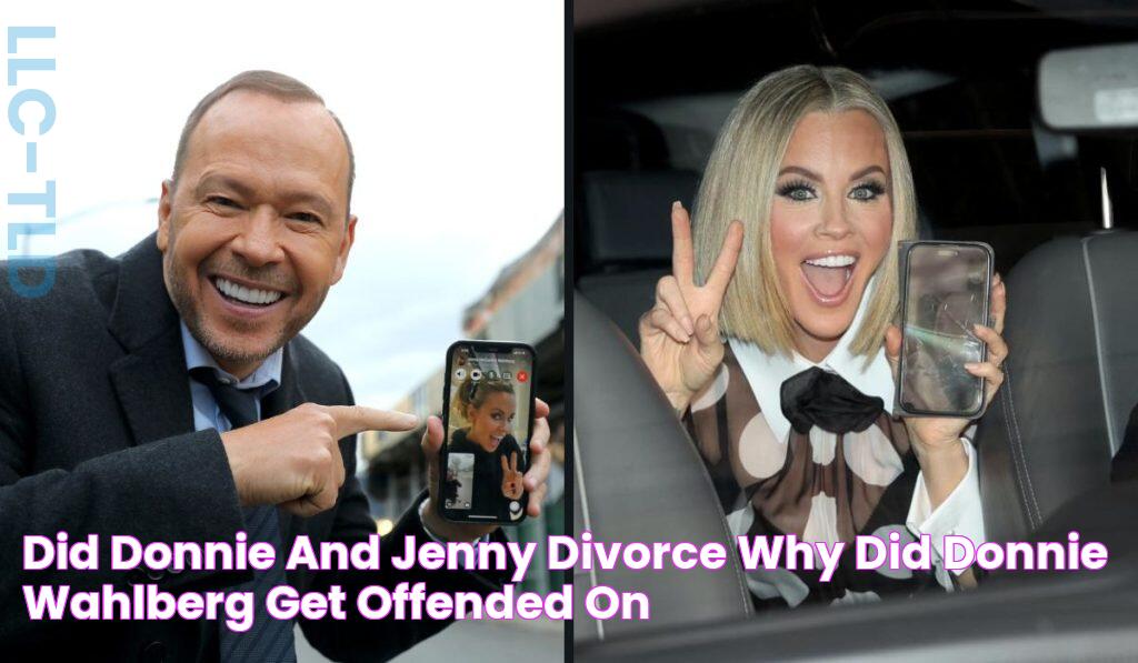 Did Donnie And Jenny Divorce? Why Did Donnie Wahlberg Get Offended On