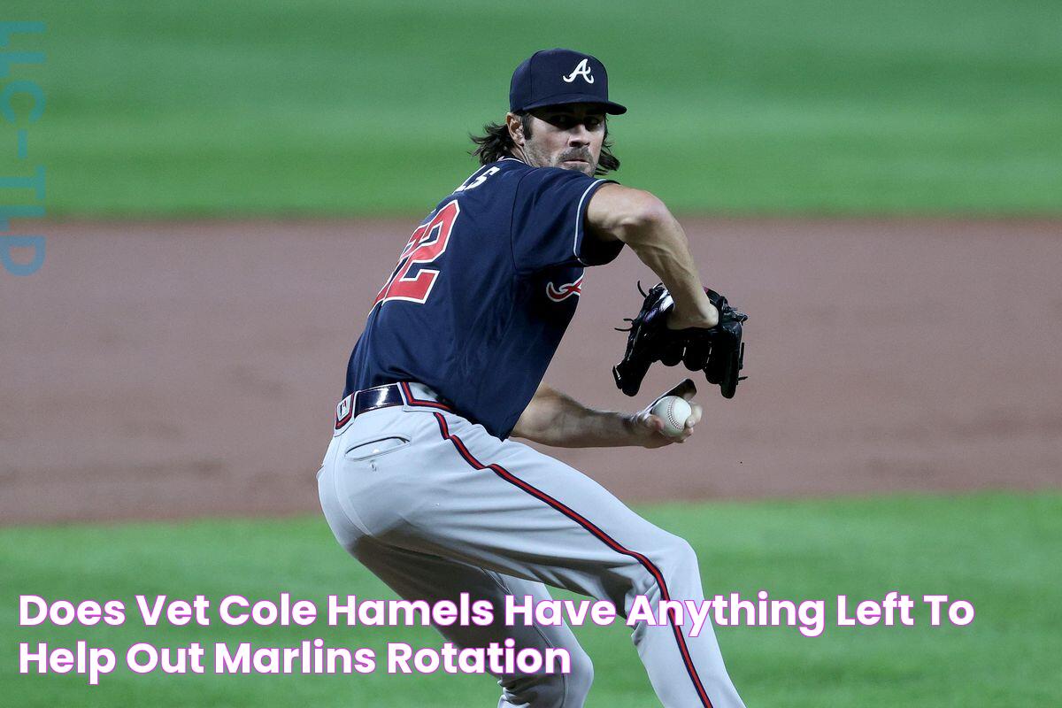 Does vet Cole Hamels have anything left to help out Marlins’ rotation