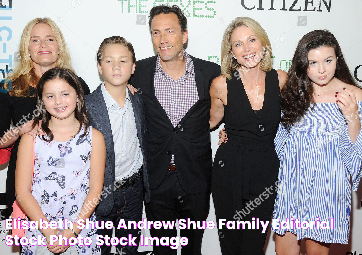 Elisabeth Shue Andrew Shue Family Editorial Stock Photo Stock Image