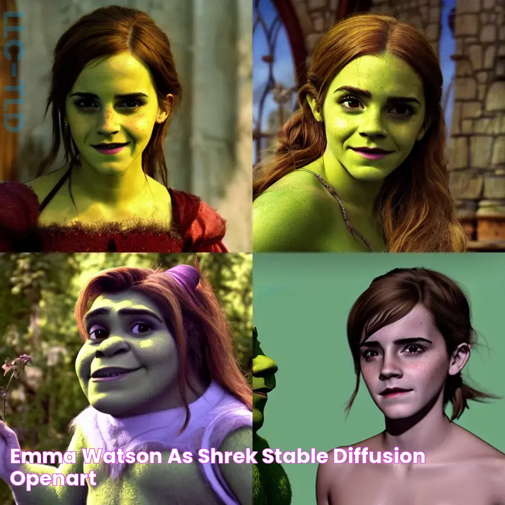 Emma Watson as Shrek Stable Diffusion OpenArt