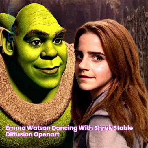 Emma Watson dancing with shrek Stable Diffusion OpenArt