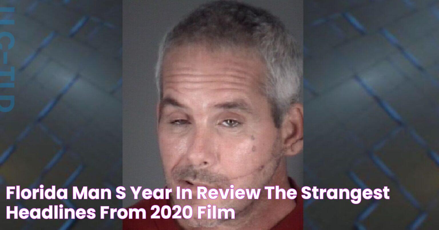 Florida Man's year in review The strangest headlines from 2020 Film