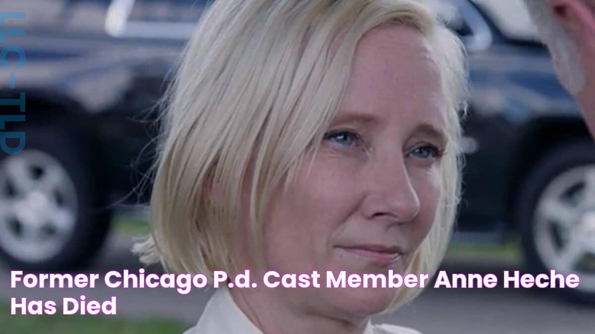 Former Chicago P.D. cast member Anne Heche has died