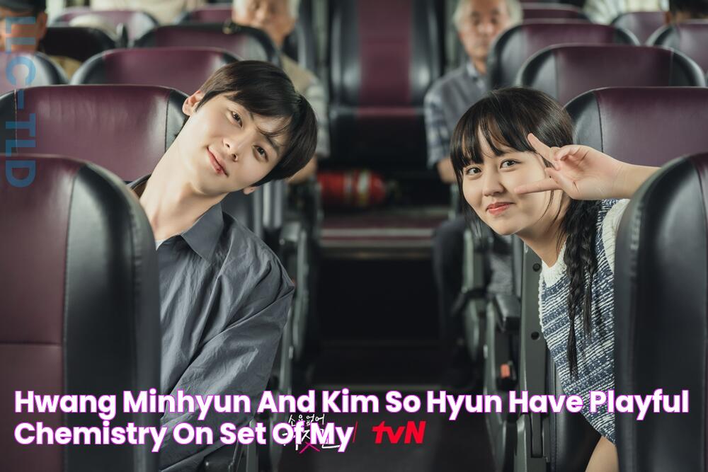 Hwang Minhyun And Kim So Hyun Have Playful Chemistry On Set Of “My