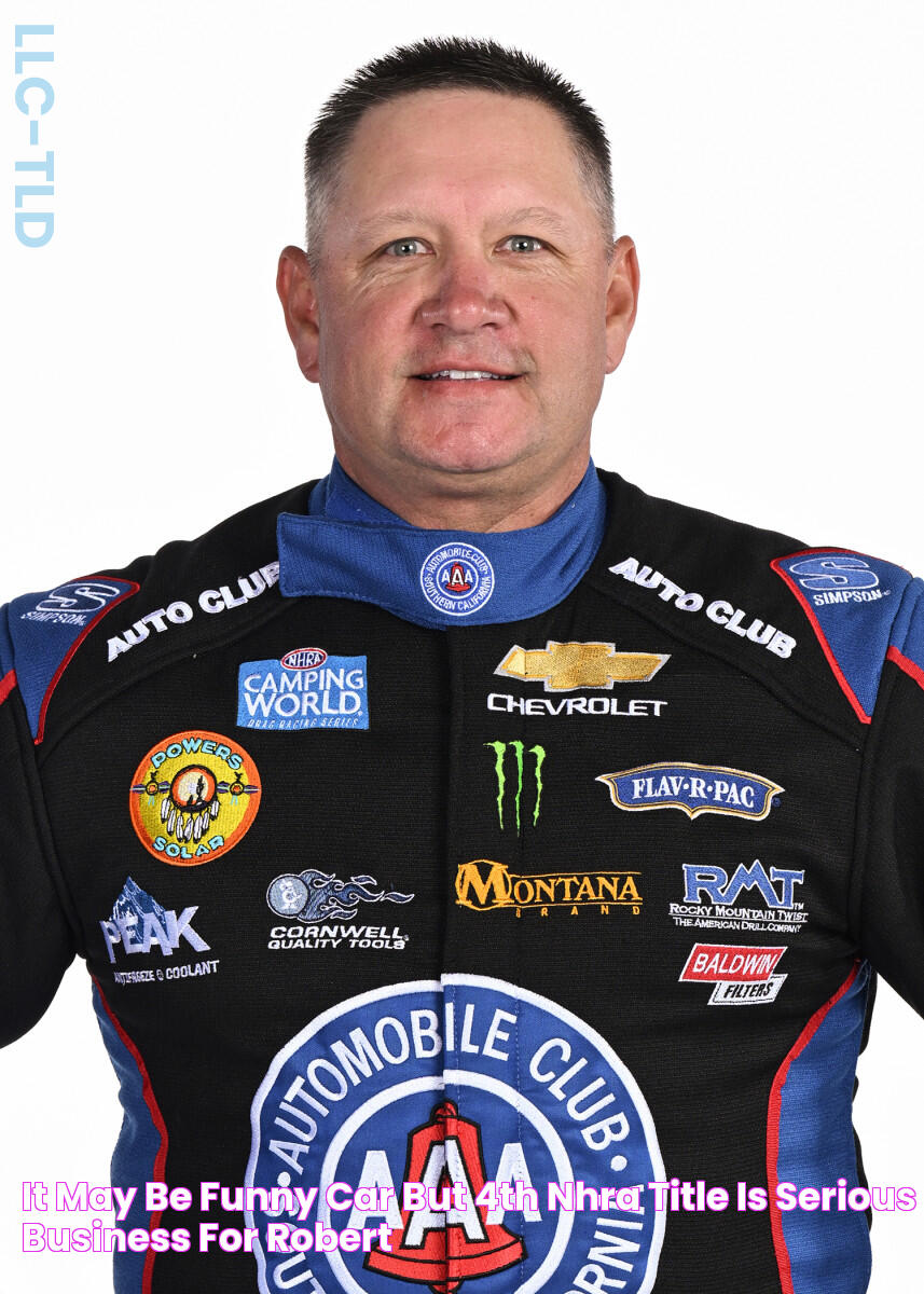 It may be Funny Car, but 4th NHRA title is serious business for Robert