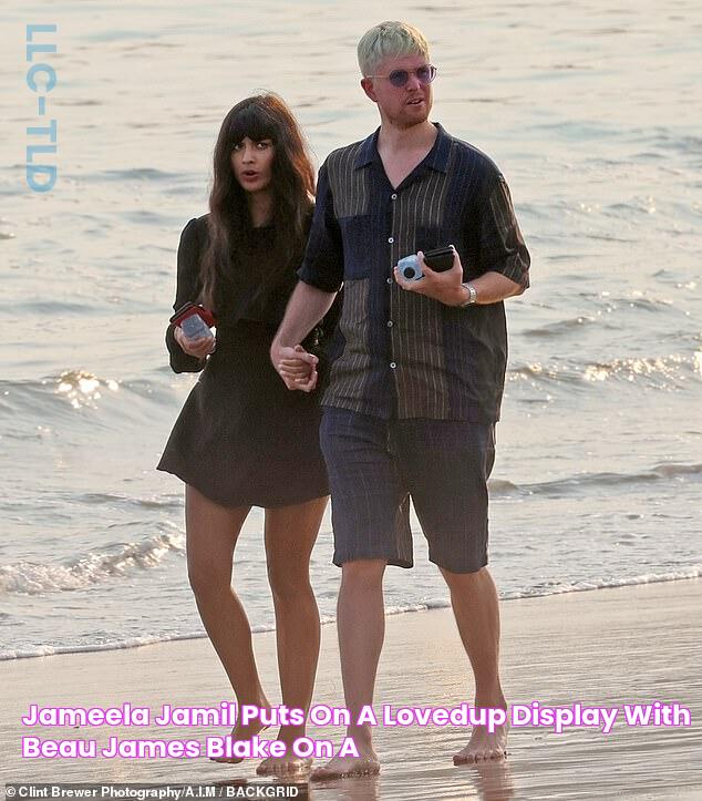 Jameela Jamil puts on a lovedup display with beau James Blake on a