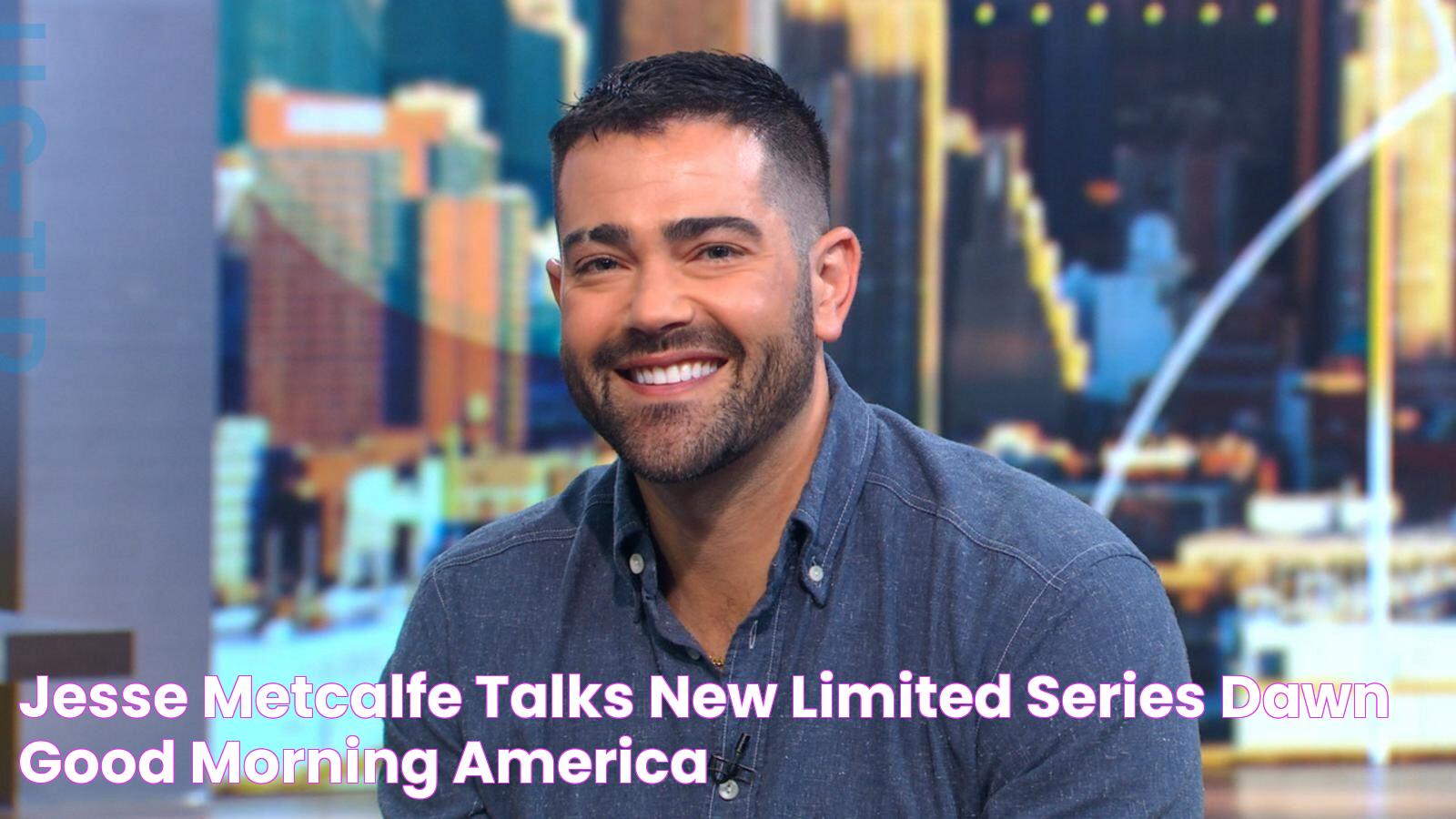 Jesse Metcalfe talks new limited series ‘Dawn’ Good Morning America