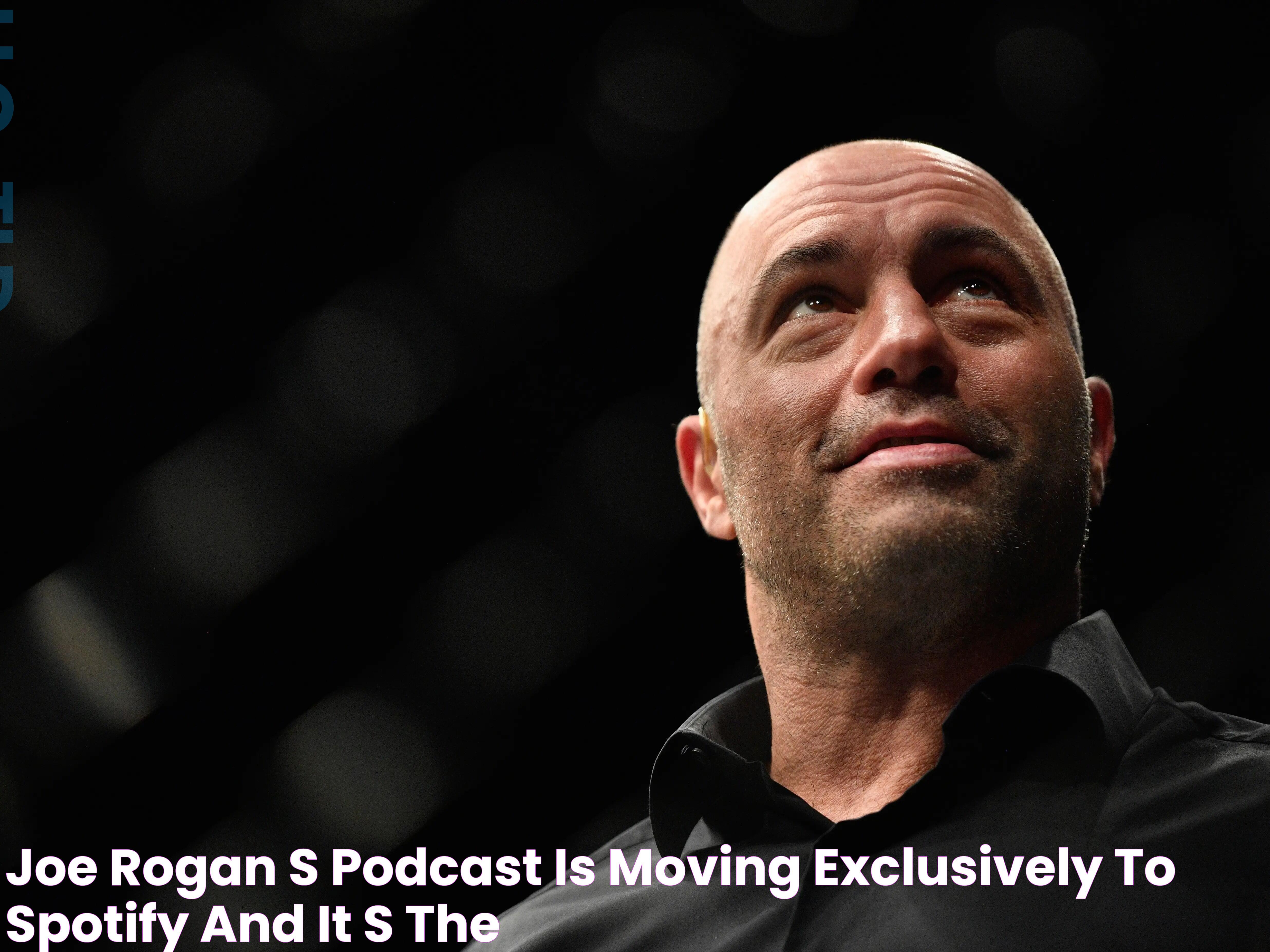 Joe Rogan's podcast is moving exclusively to Spotify — and it's the