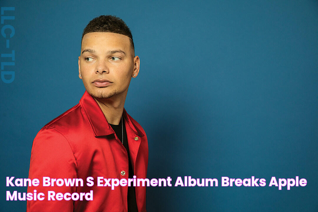 Kane Brown's 'Experiment' Album Breaks Apple Music Record