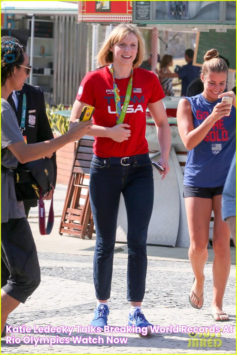 Katie Ledecky Talks Breaking World Records at Rio Olympics Watch Now