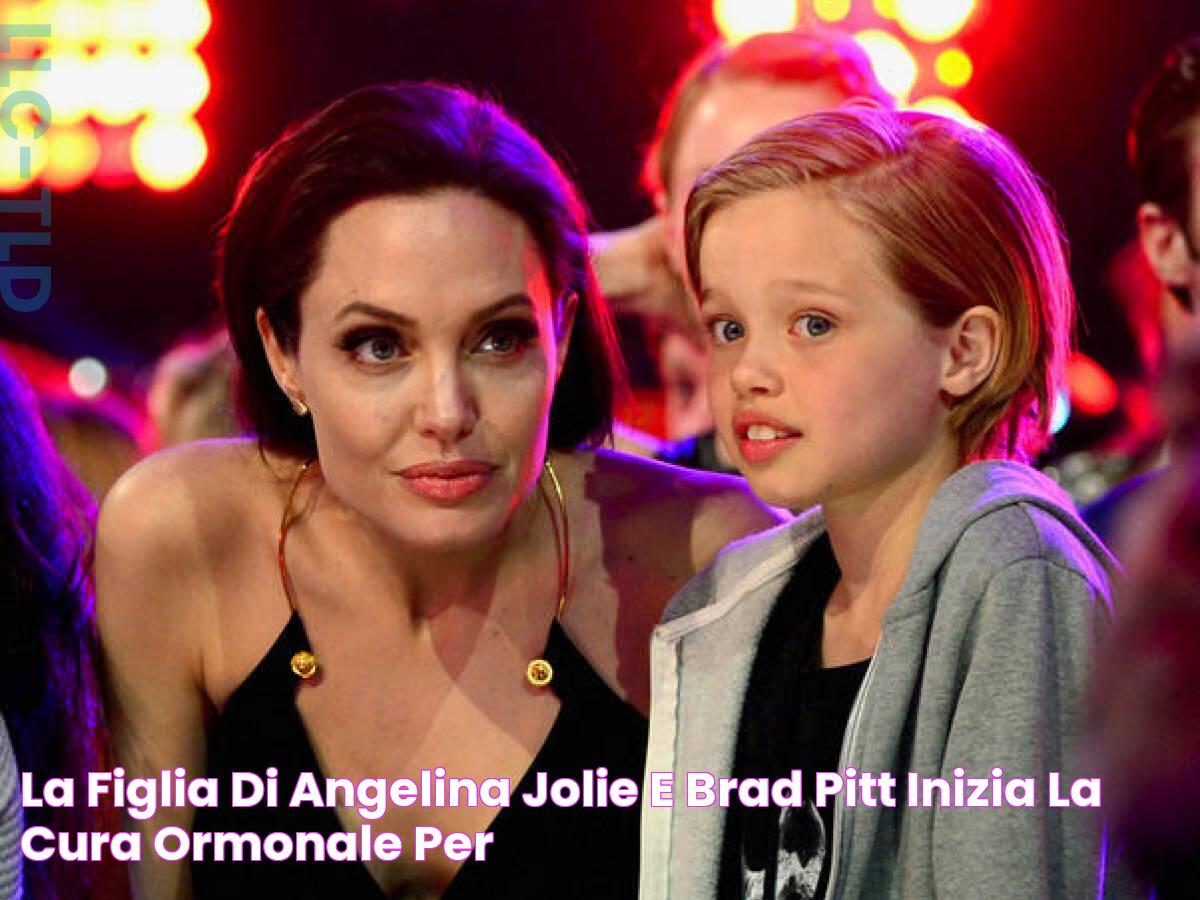 La figlia di Angelina Jolie e Brad Pitt inizia la cura ormonale per