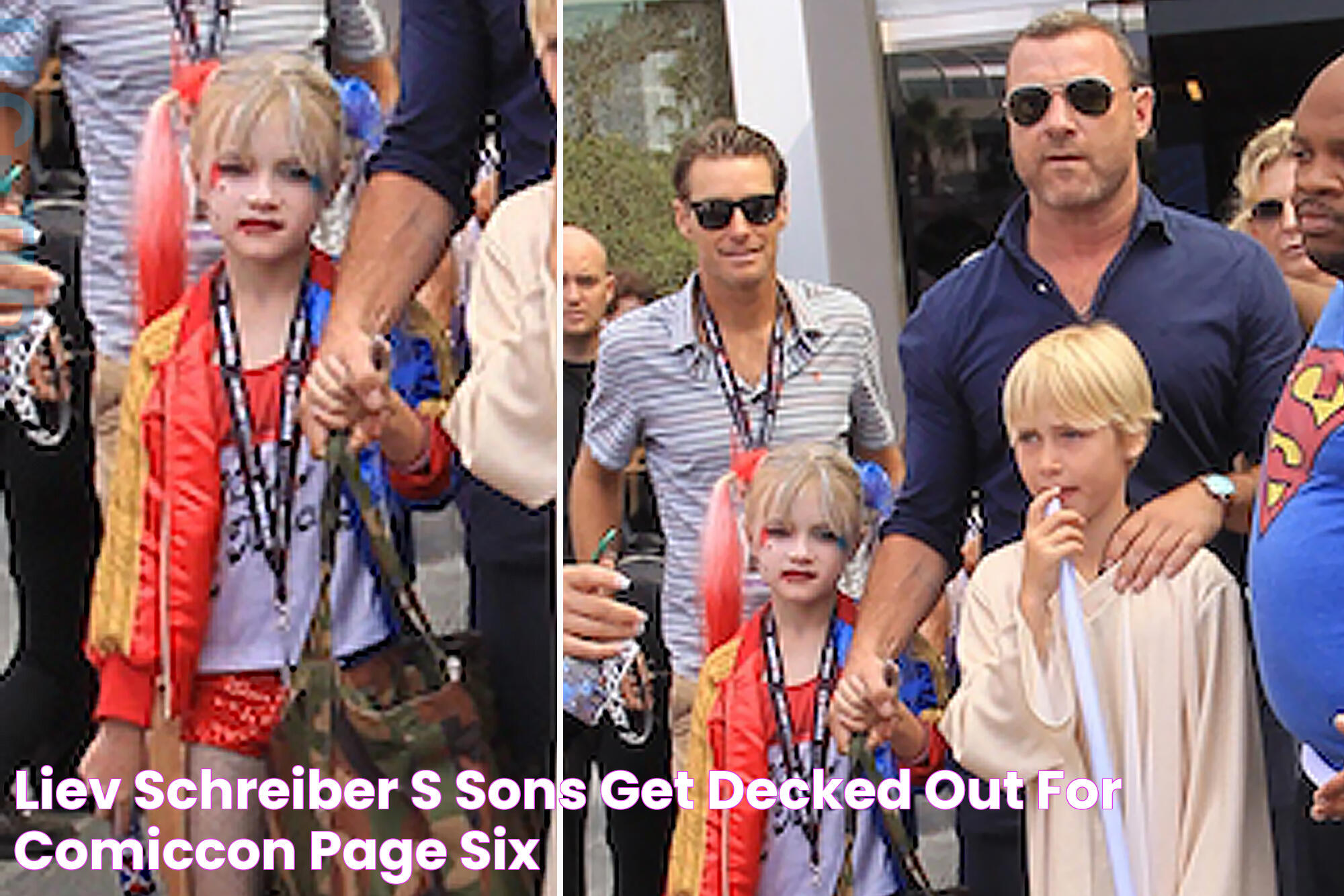 Liev Schreiber’s sons get decked out for ComicCon Page Six