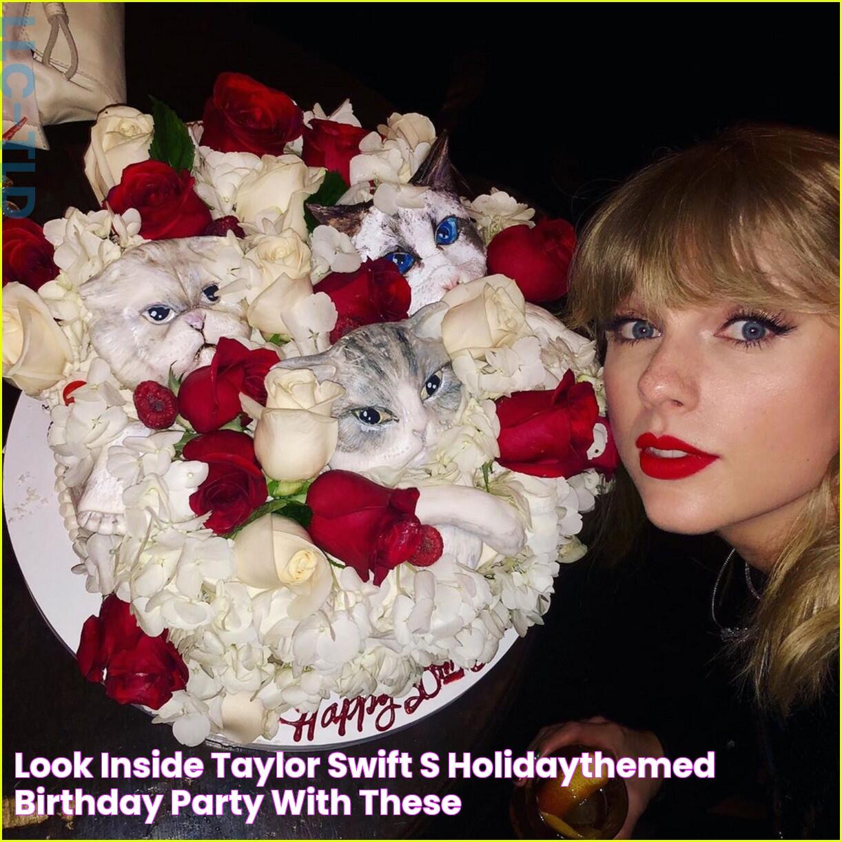 Look Inside Taylor Swift's HolidayThemed Birthday Party with These