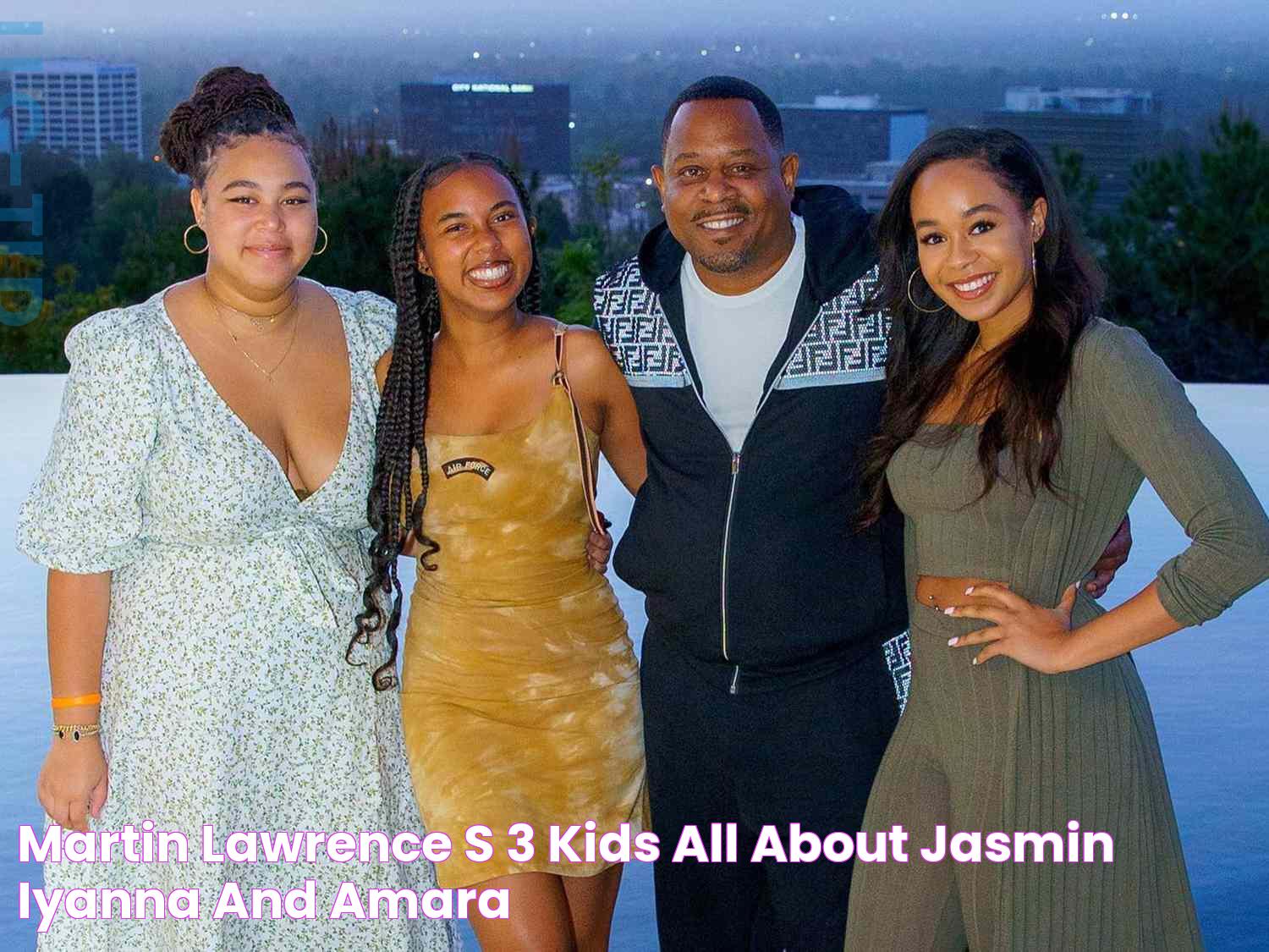 Martin Lawrence's 3 Kids All About Jasmin, Iyanna and Amara