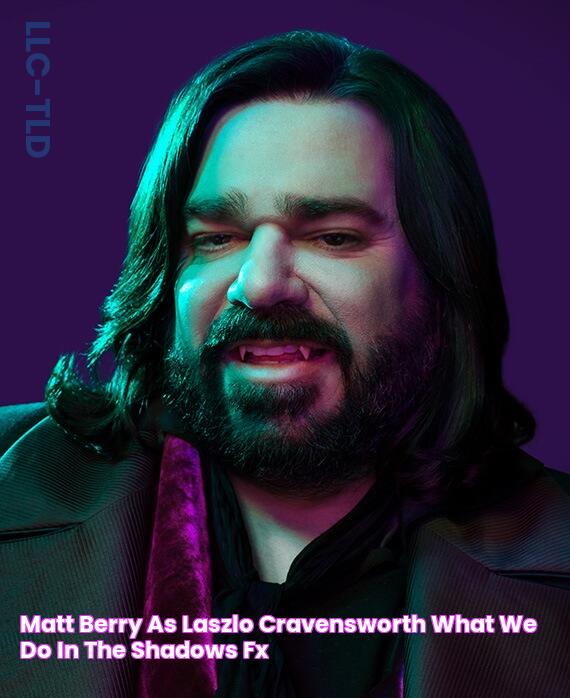 Matt Berry as Laszlo Cravensworth What We Do in the Shadows FX