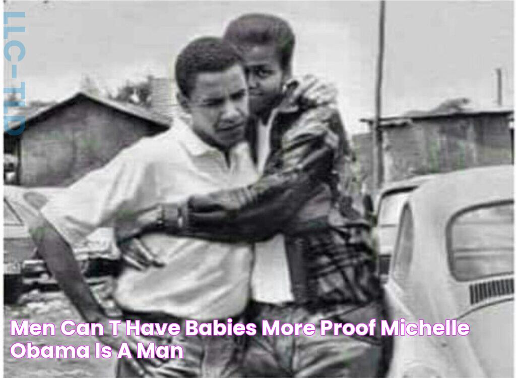 Men Can't Have Babies More PROOF Michelle Obama Is a MAN!