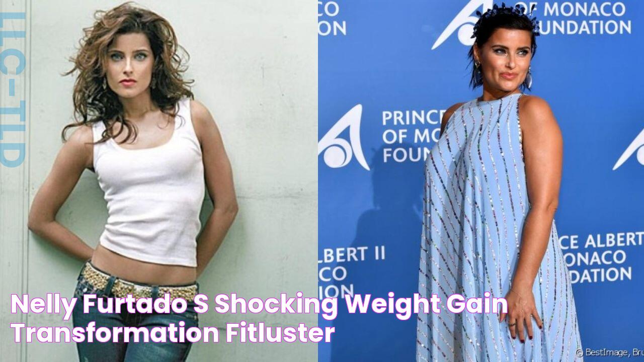 Nelly Furtado's Shocking Weight Gain Transformation! Fitluster