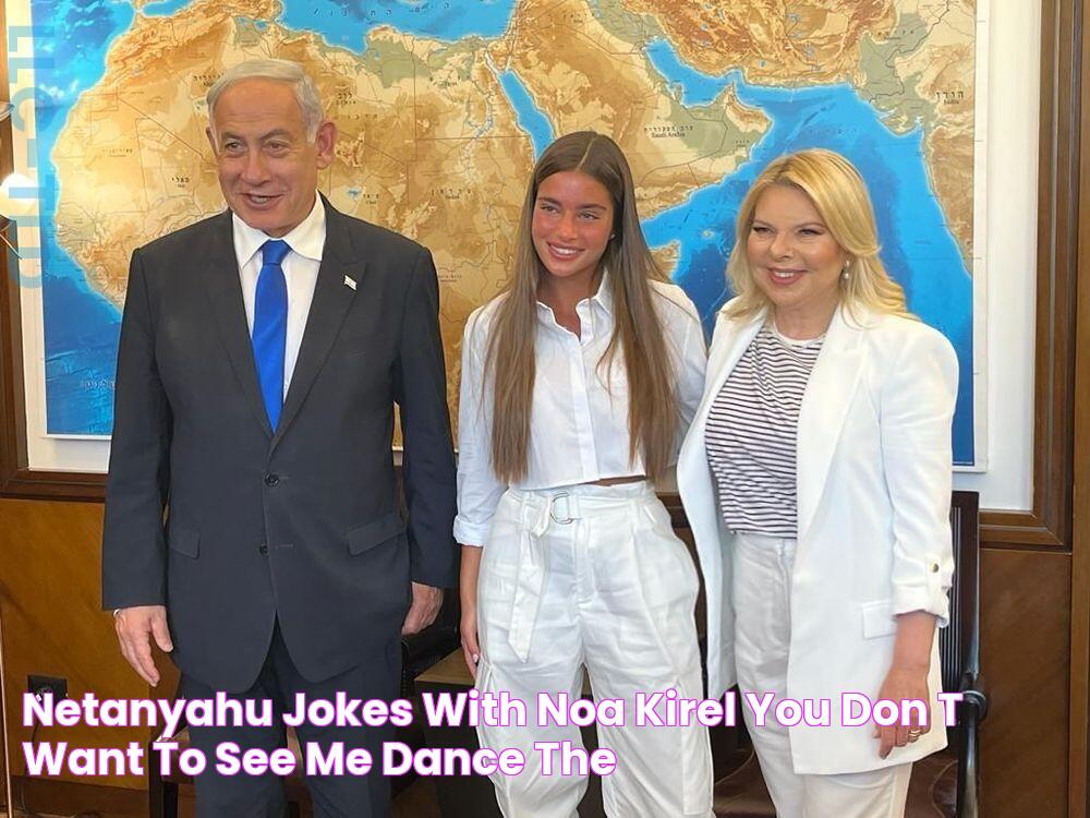 Netanyahu jokes with Noa Kirel 'You don't want to see me dance' The