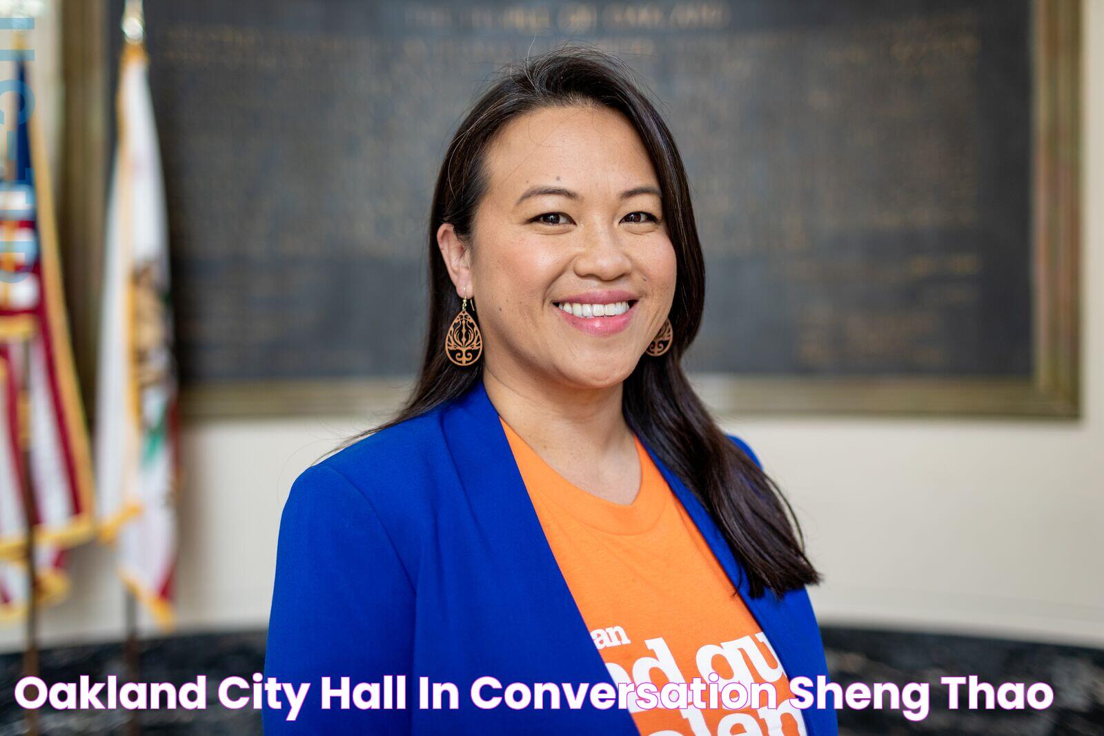 Oakland City Hall in conversation Sheng Thao