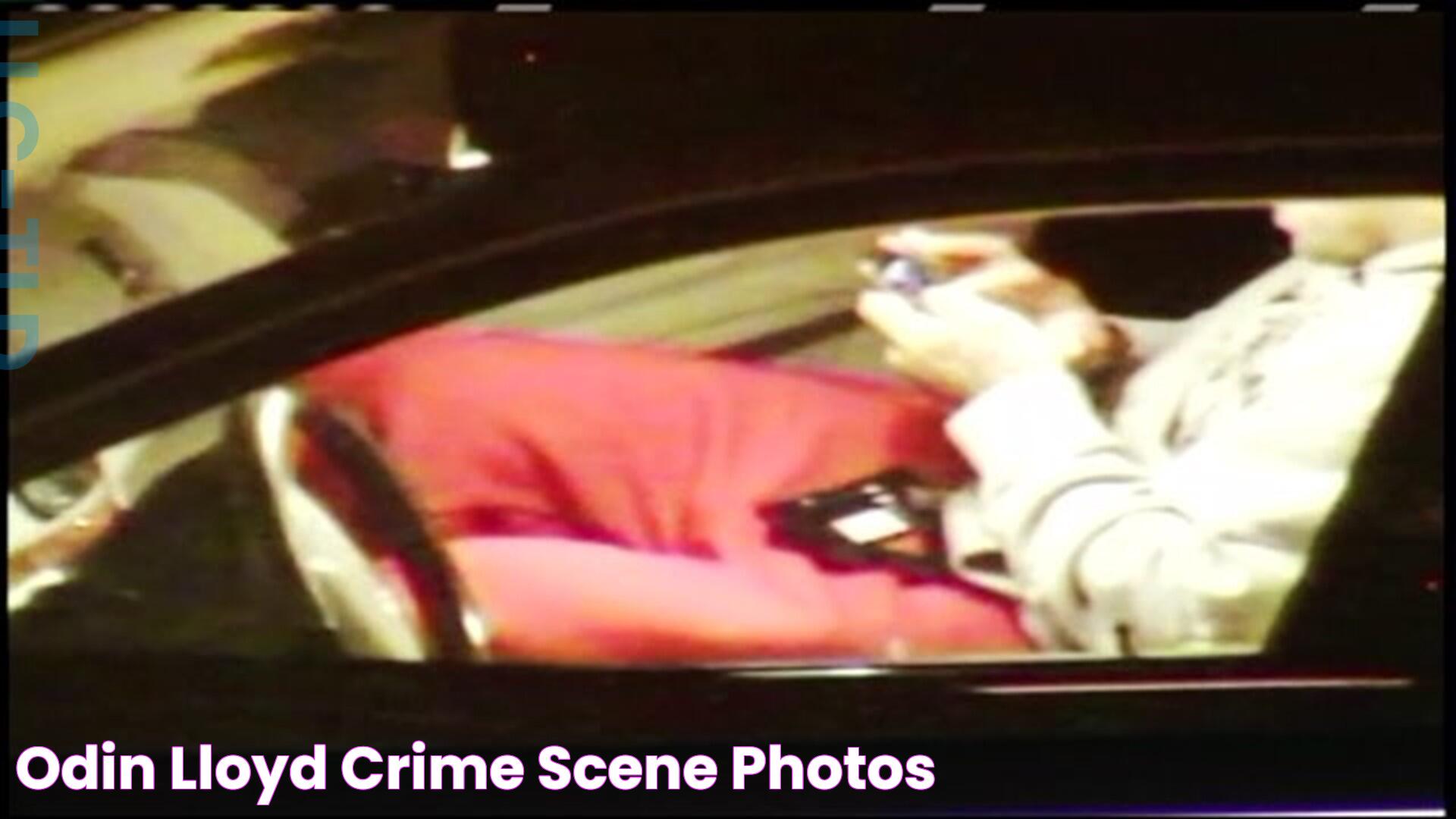 Odin Lloyd Crime Scene Photos