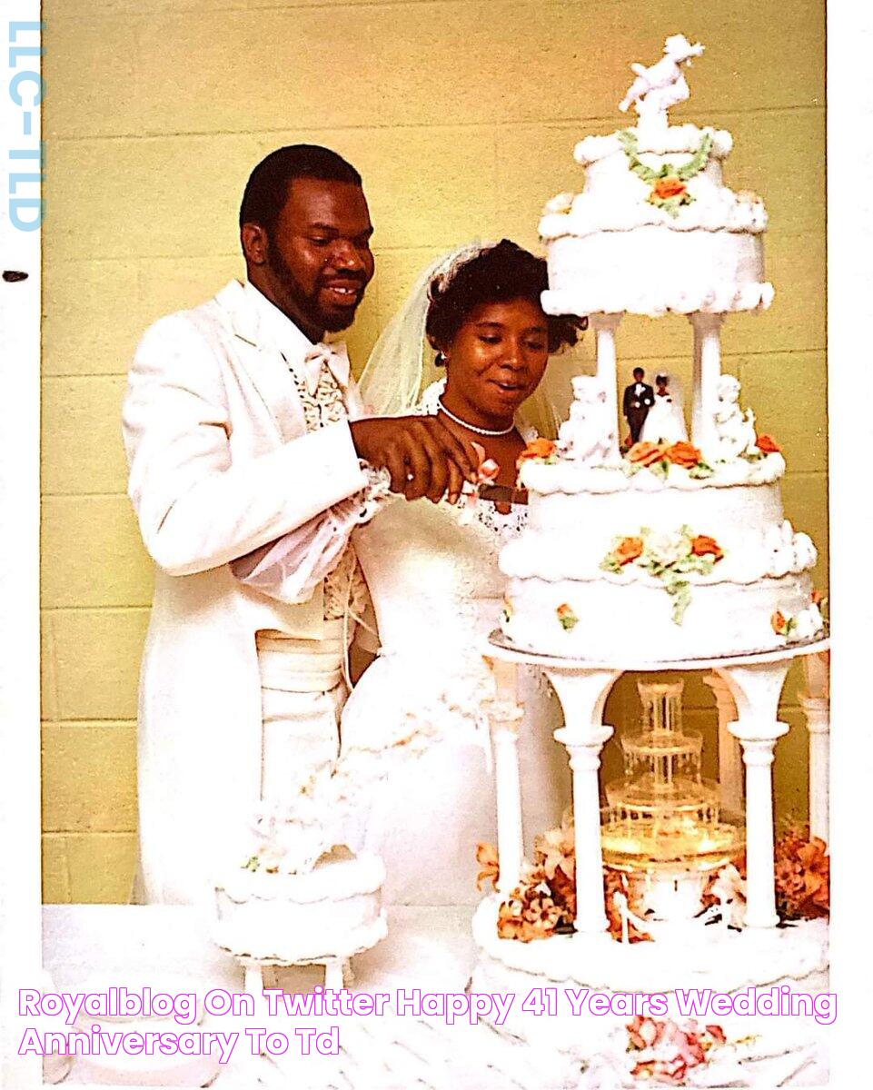 Royalblog on Twitter "Happy 41 years Wedding Anniversary to TD