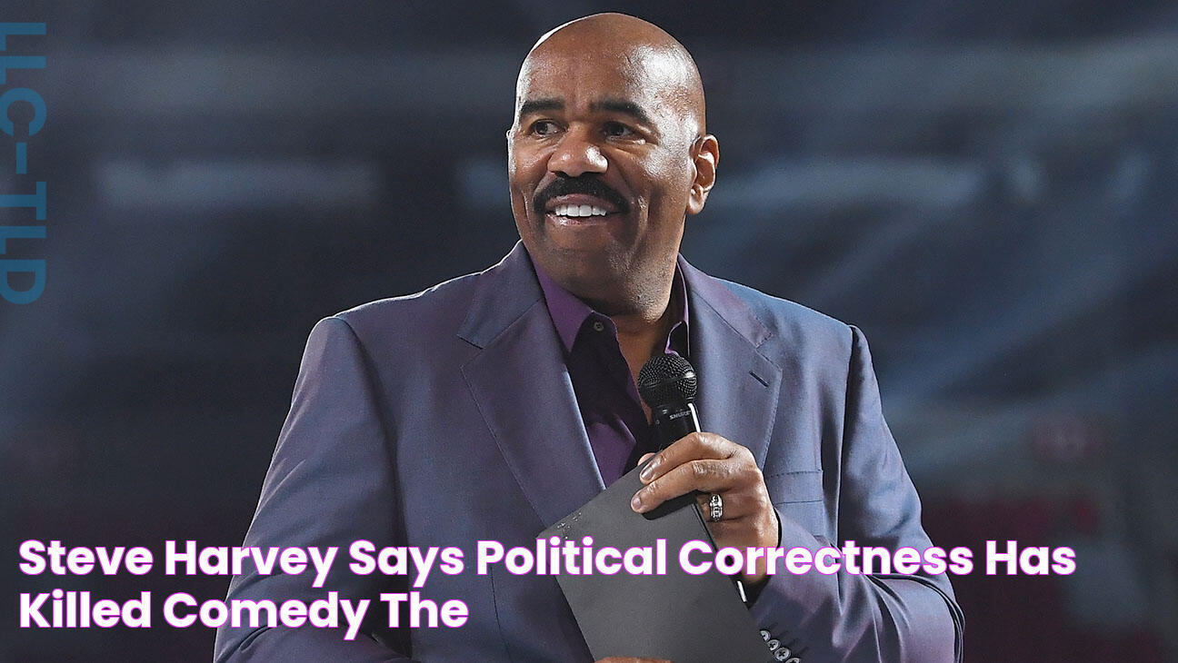 Steve Harvey Says “Political Correctness Has Killed Comedy” The