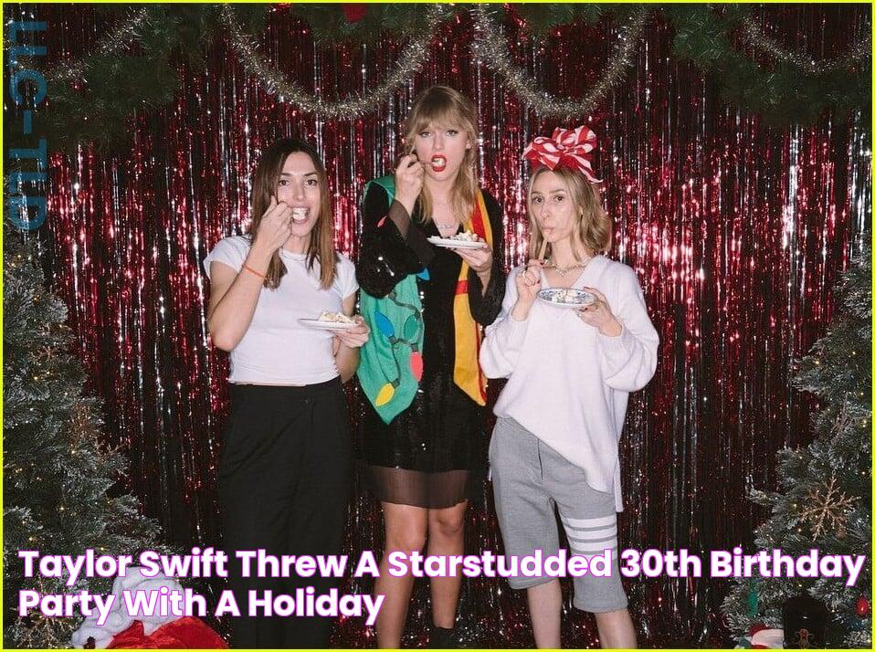 Taylor Swift Threw a StarStudded 30th Birthday Party with a Holiday