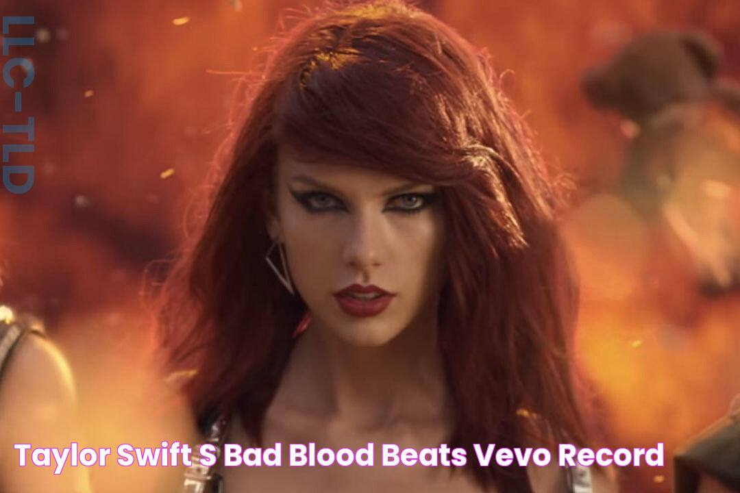 Taylor Swift's 'Bad Blood' Beats Vevo Record