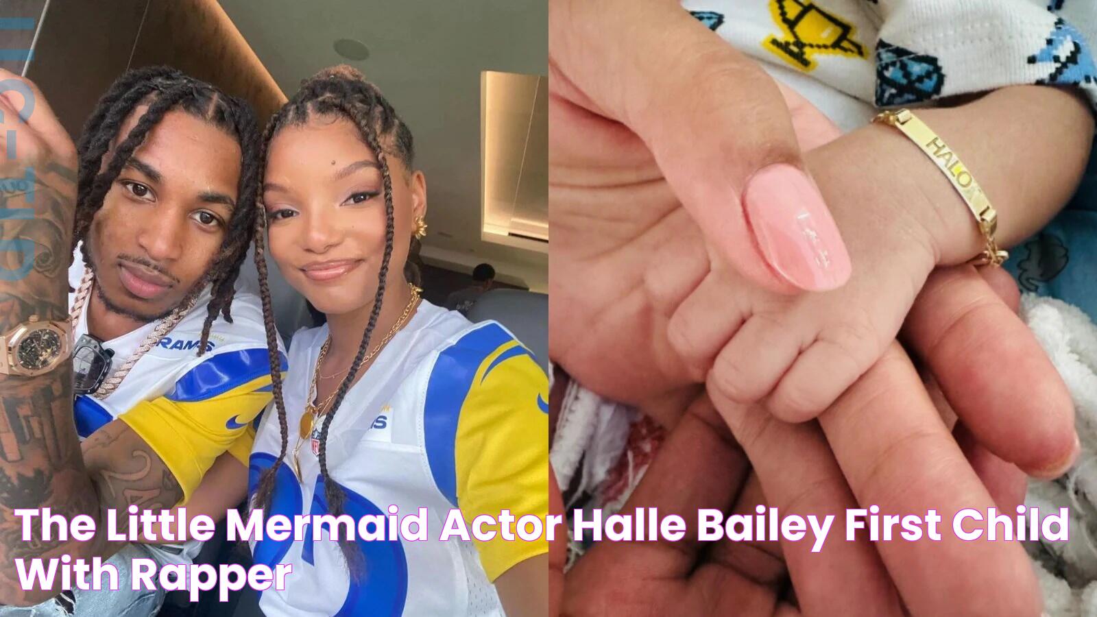 The Little Mermaid actor Halle Bailey first child with rapper