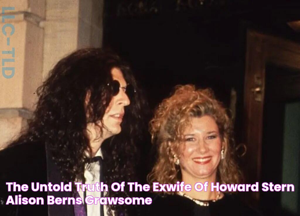 The Untold Truth of the ExWife of Howard Stern Alison Berns Grawsome!