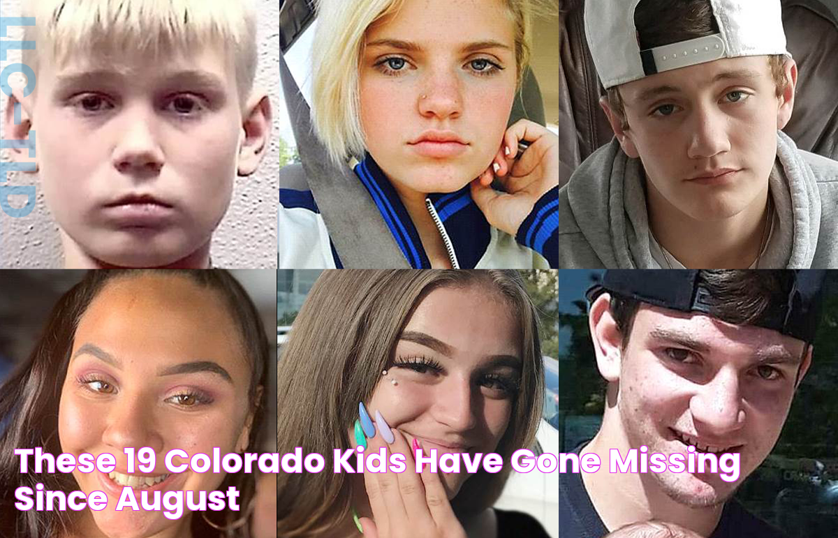 These 19 Colorado Kids Have Gone Missing Since August