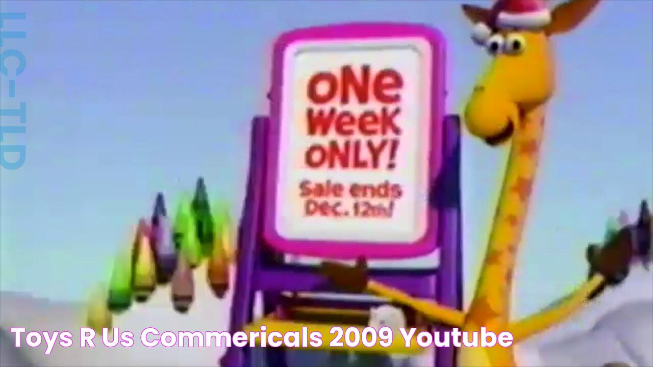 Toys R Us commericals (2009) YouTube