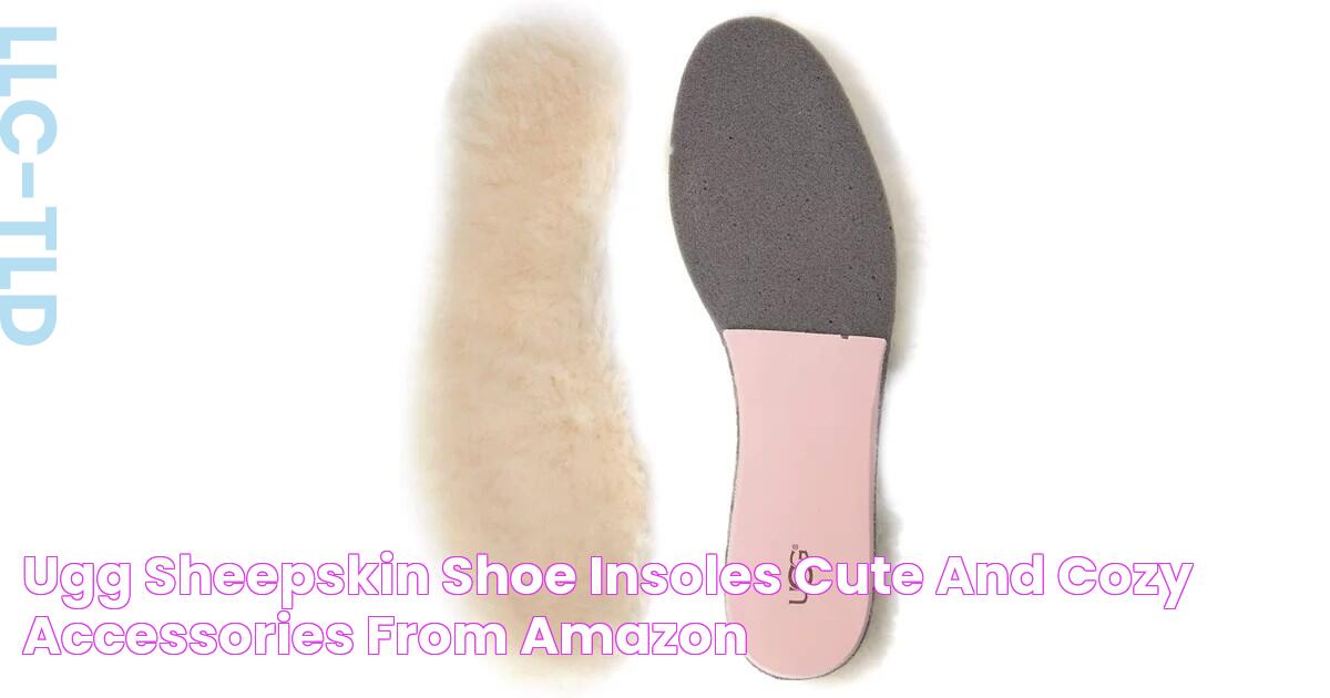 UGG Sheepskin Shoe Insoles Cute and Cozy Accessories From Amazon