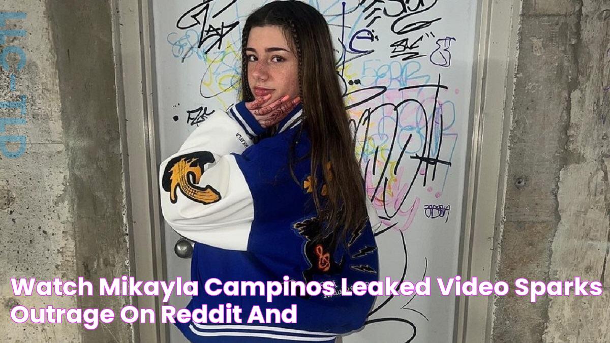 WATCH Mikayla Campinos Leaked Video sparks outrage on Reddit and