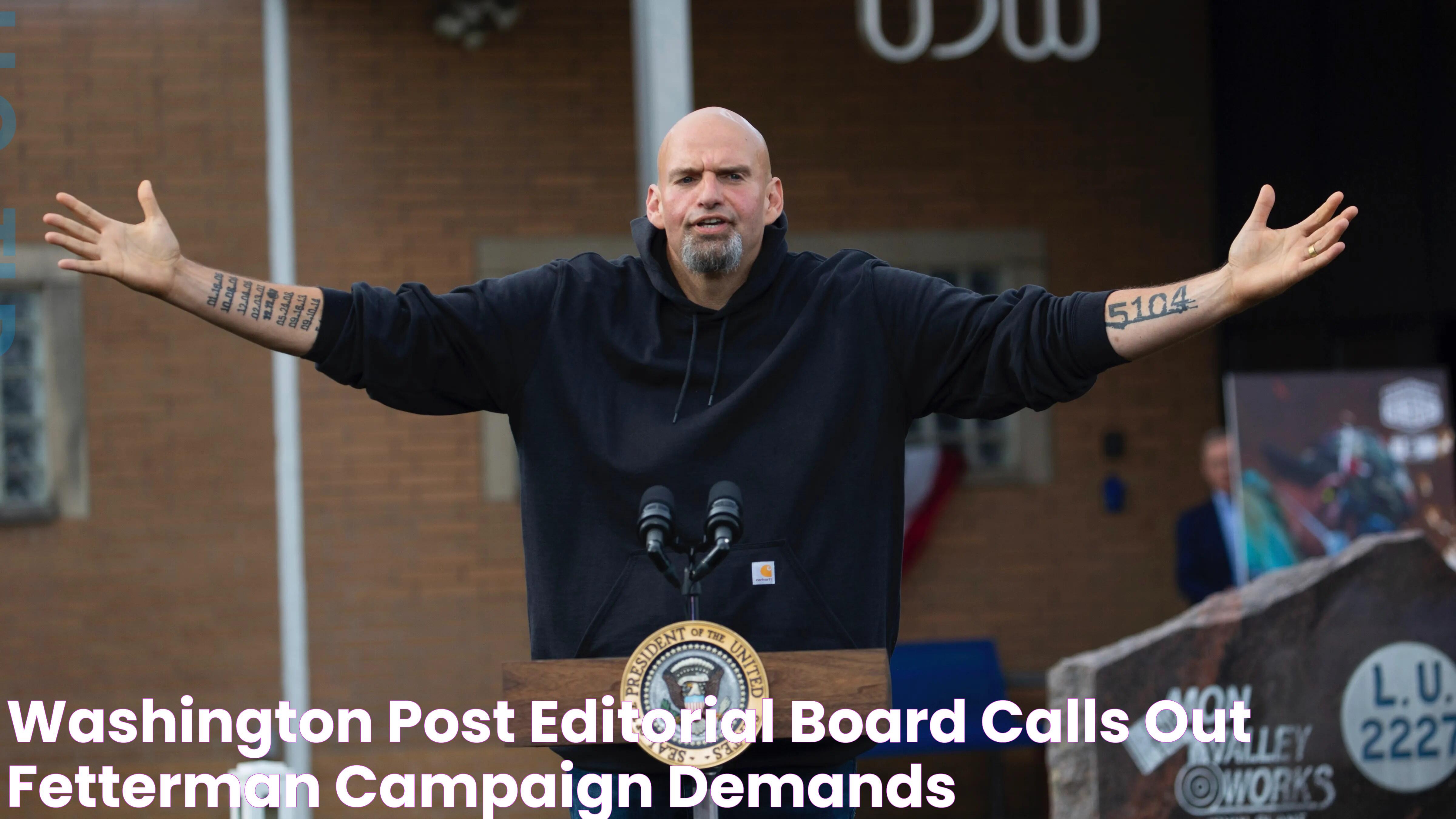 Washington Post Editorial Board calls out Fetterman campaign, demands