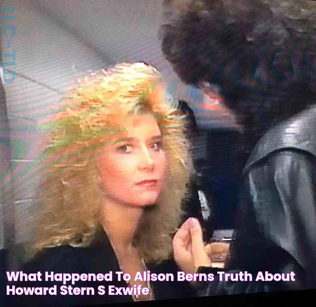 What happened to Alison Berns Truth about Howard Stern's ExWife