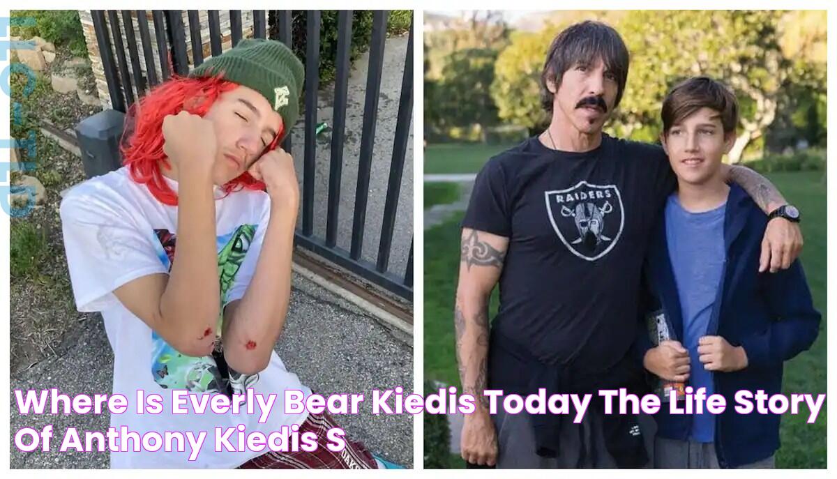 Where is Everly Bear Kiedis today? The life story of Anthony Kiedis's