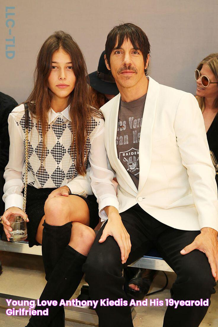 Young Love Anthony Kiedis And His 19YearOld Girlfriend