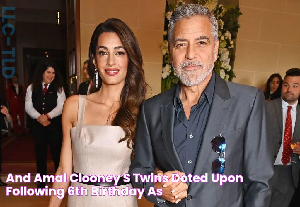 and Amal Clooney's twins doted upon following 6th birthday as